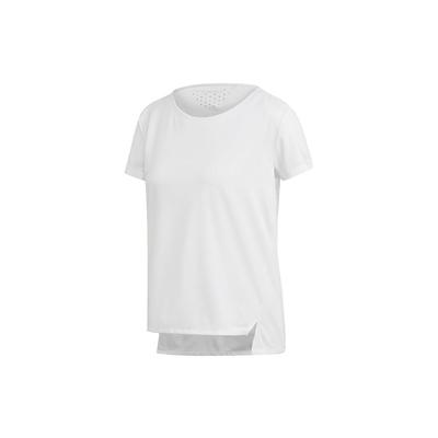 Chill Tee Breathable Casual Sport Round Neck Short Sleeve Women Tops White EI6382