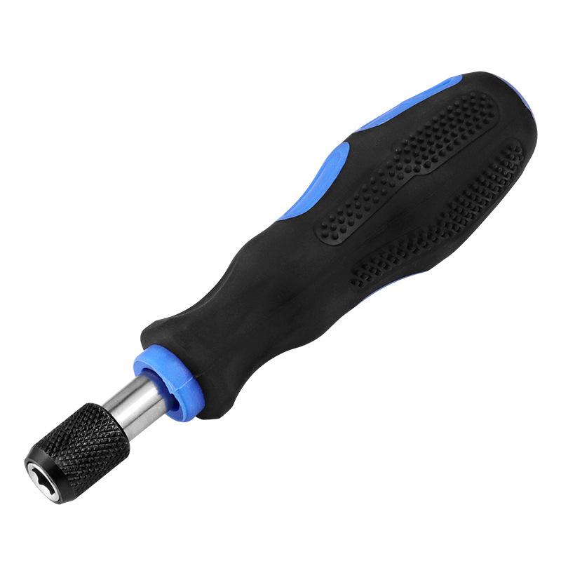 Magnetic Quick-Release Self-Locking Screwdriver, 1/4 -6.35mm Bit Handle