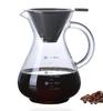 Desirable Coffee Drip Coffee No Paper Coffee Filter Reusable Stainless Steel with Graduations Filter-Free Server, Stovetop-Safe, Server, Required,