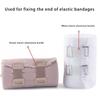 100 Pcs Elastic Aluminum Bandage Clips Stretch Metal Clips Replaceable Elastic Bandage Wrap Clips for Bandages