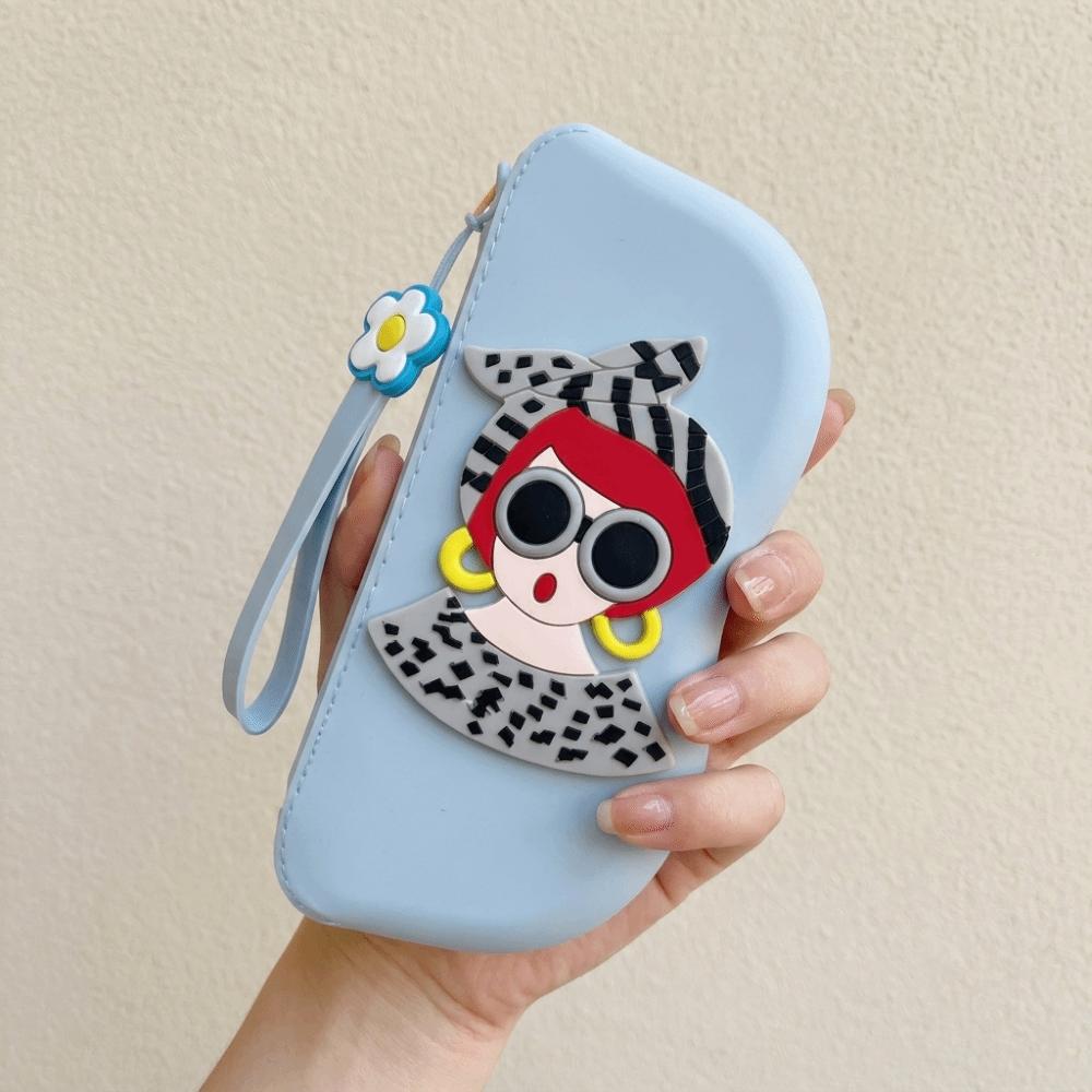 Waterproof Small Items Bag Multifunctional Sunglasses Pouch Silicone Eyeglasses Case Outdoor