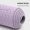 Baizien TPE Yoga Mat with Posture Line