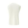 Li Ning Tank Tops Men's Ivory Crew Neck Moderate Straight Fit AVSV067-1