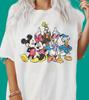 Disney Mickey And Friends Sketch Portrait T-Shirt | Mickey Classic Pose Shirt | Disneyland Family Matching Outfits | Magic Kingdom R312