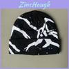 Knitted Winter Hat With Embroidered Floral Designs For Cold Weather Keeps Warm