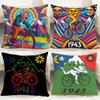 POPULAR S-SStyle Albert HHHofmann Cushion Cover Comfortable Reversible Pillow Cover Ideal for Car Sofa Bedroom & Beyond