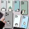 Penguin Kawaii Cute Cartoon Phone Case For iPhone17,16,15,14,13,12,11 Plus,Pro Magnetic with Magsafe Wireless Charging