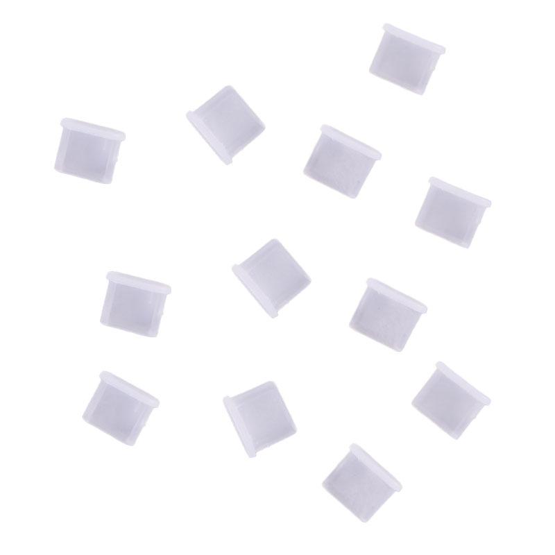 10X Type-C Dust Plug Usb Charging Port Protector Silicone Cover For Smart Phone