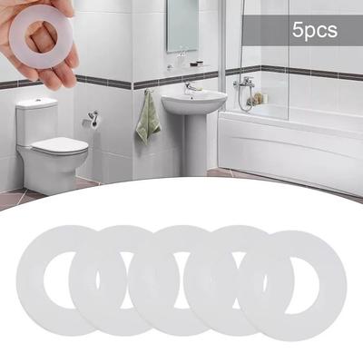 1/5Pcs Silicon Rubber Diaphragm Drain Valve Seal Washer 816.418.00.1 Toilet Tank Part Water Stop Seal Ring Waterproof Gasket