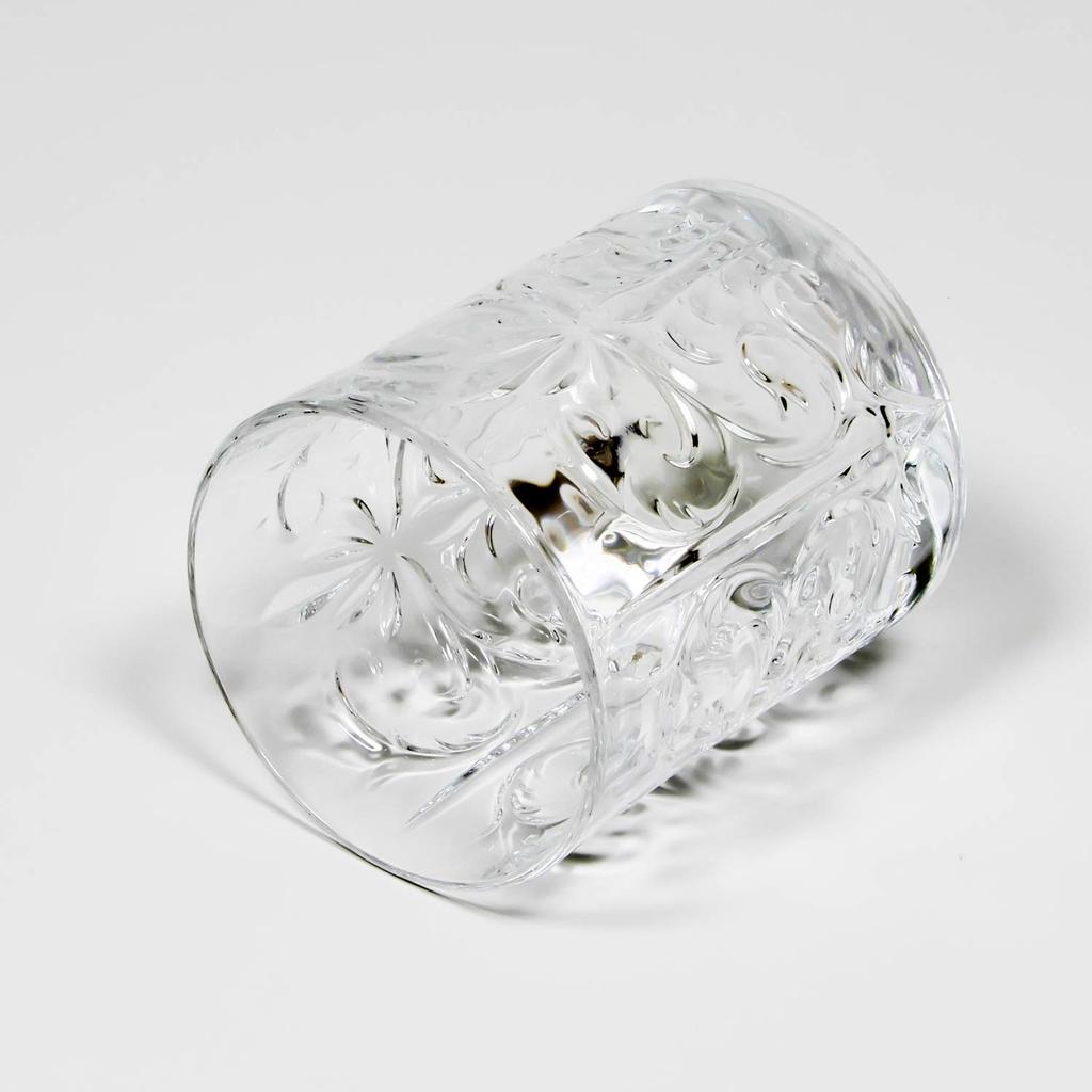 TAMAKI RCR Rocks Glass, TATTOO, Diameter 8.2cm X Height 9.4cm, 310ml, Made In Italy, Clear, T-932018