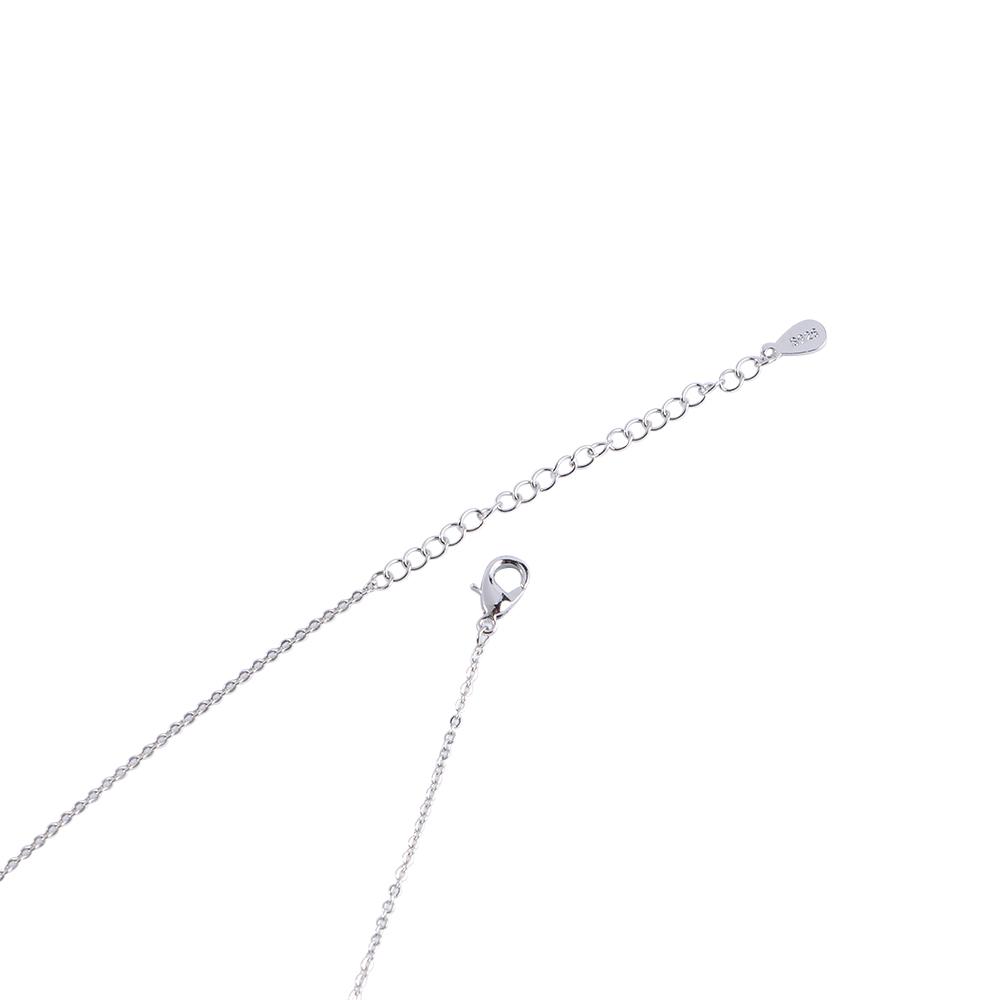 Party Gift Pendants Silver Color Zinc Zinc Alloy Round Double Circle Jewelry Choker Clavicle Chains Necklaces