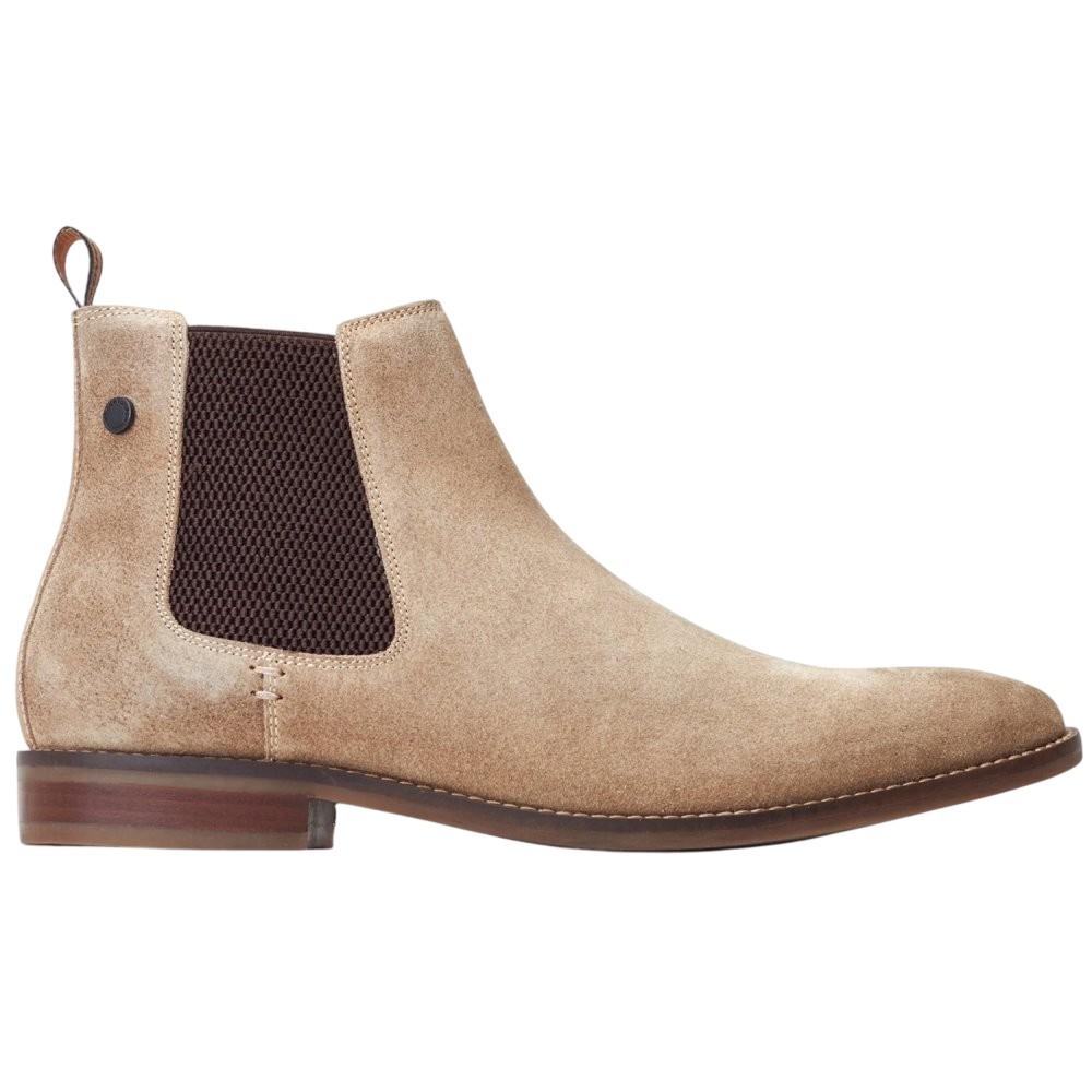 Base London Mens Virgil Leather Chelsea Boots