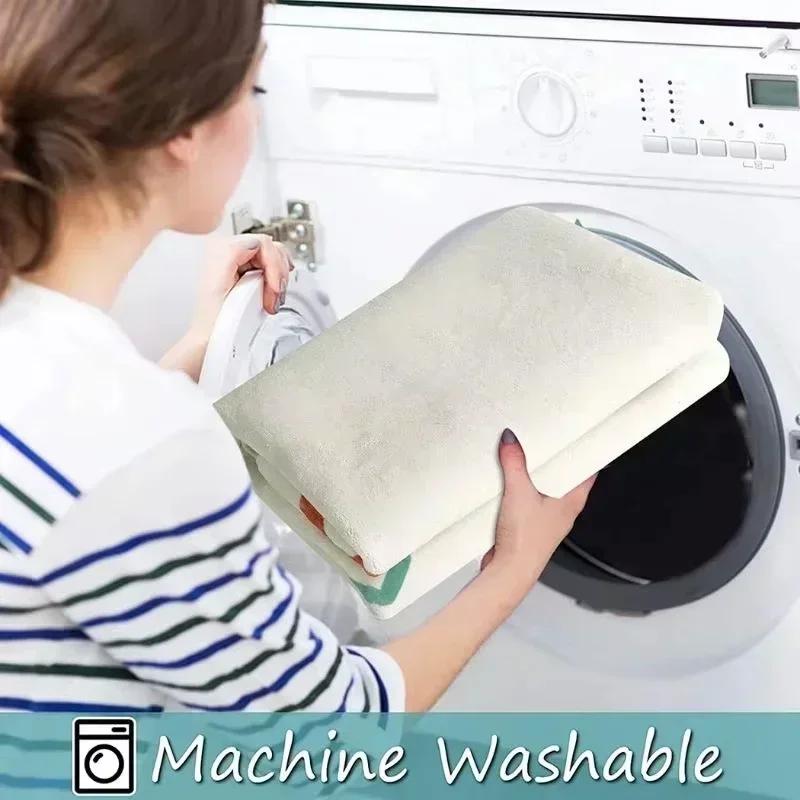 European pastoral style comfortable round carpet Colorful floral bohemian farmhouse decorative Rugs Bathroom anti-slip door mat