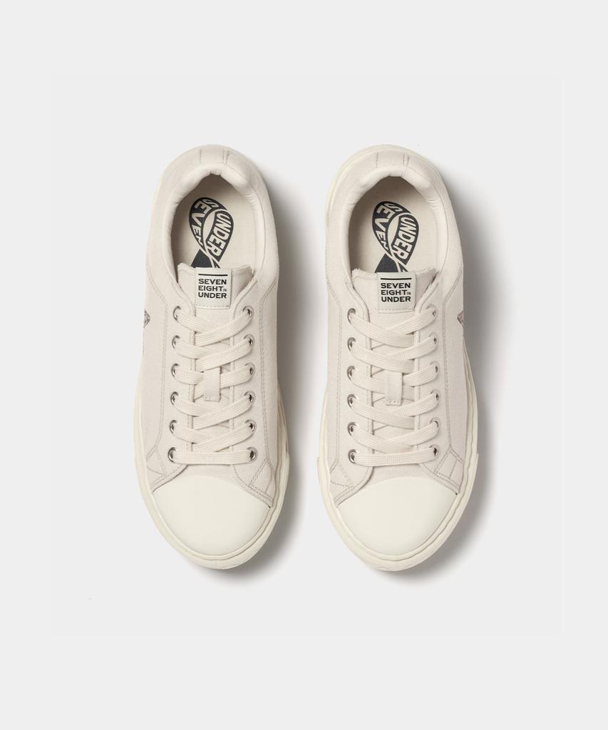 78Under M-6 Graphic Low TopOff White