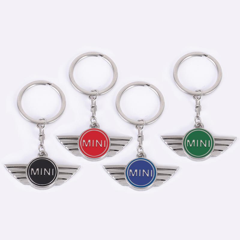 Metal Car Keychain Badge Key Ring Pendant Car Key Accessories For For BMW Mini Cooper R50 R53 R55 R56 R60 R61 F54 F55 F56 F60 ou2