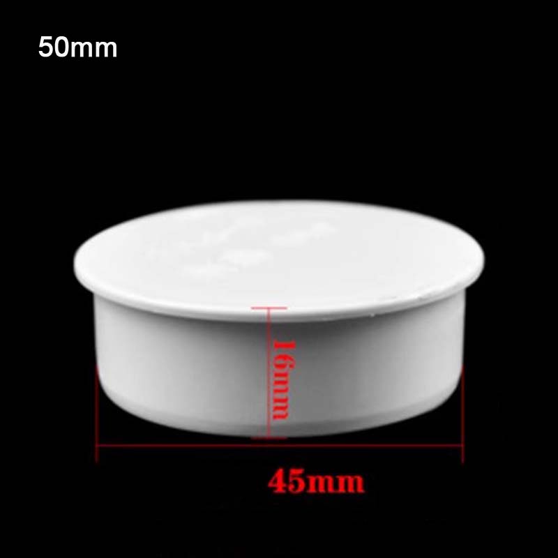 

1-5pcs PVC Pipe Cap Thickened Inner Blocking Cap 50-200mm Sewer Pipe Insect Proof Pipe Cap Protective Cover Decor Cover 1pcs