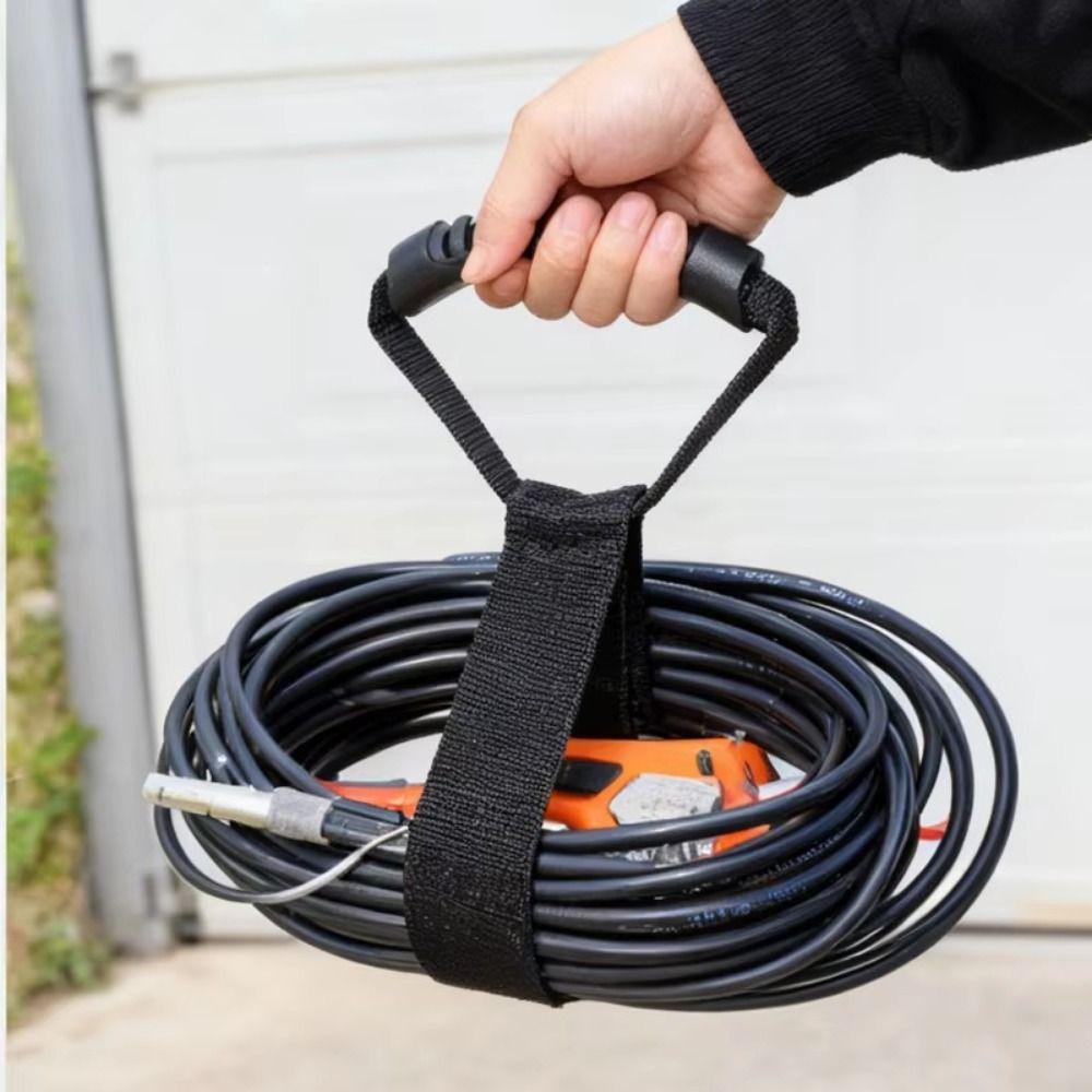 2Pcs S/M/L Cable Storage Straps Reusable Cable Ties Organization Tool Heavy Storage Strap  Garage
