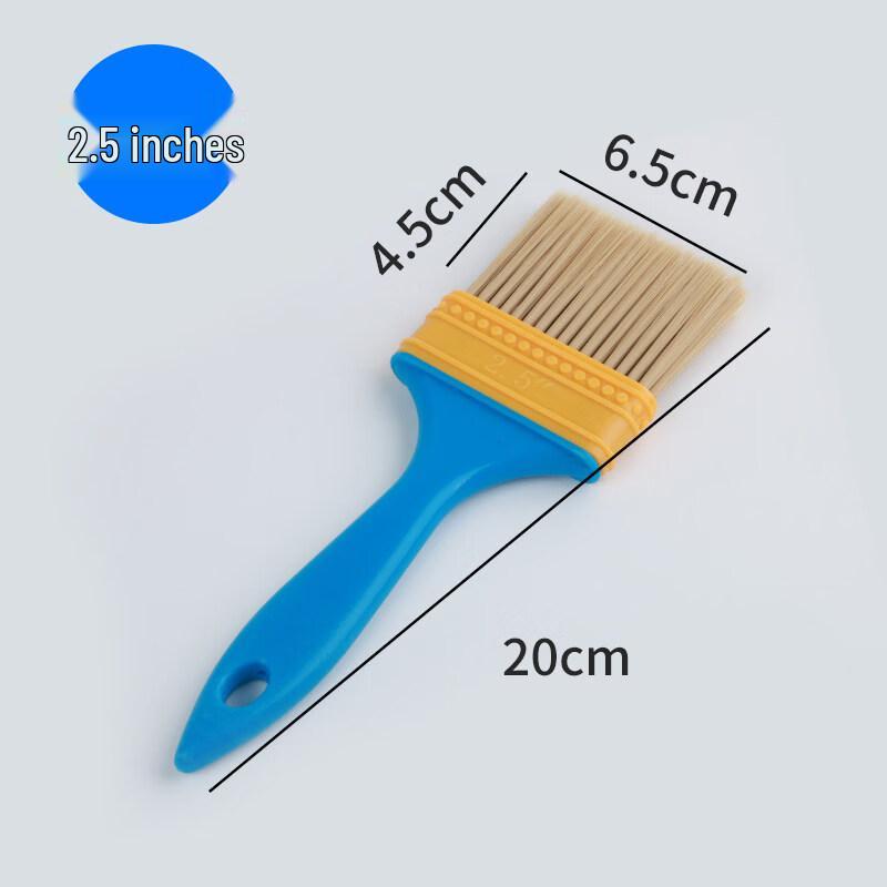 Rongyu 2.5-inch Dual-Use Nylon Bristle Brush Set (30 Pcs)
