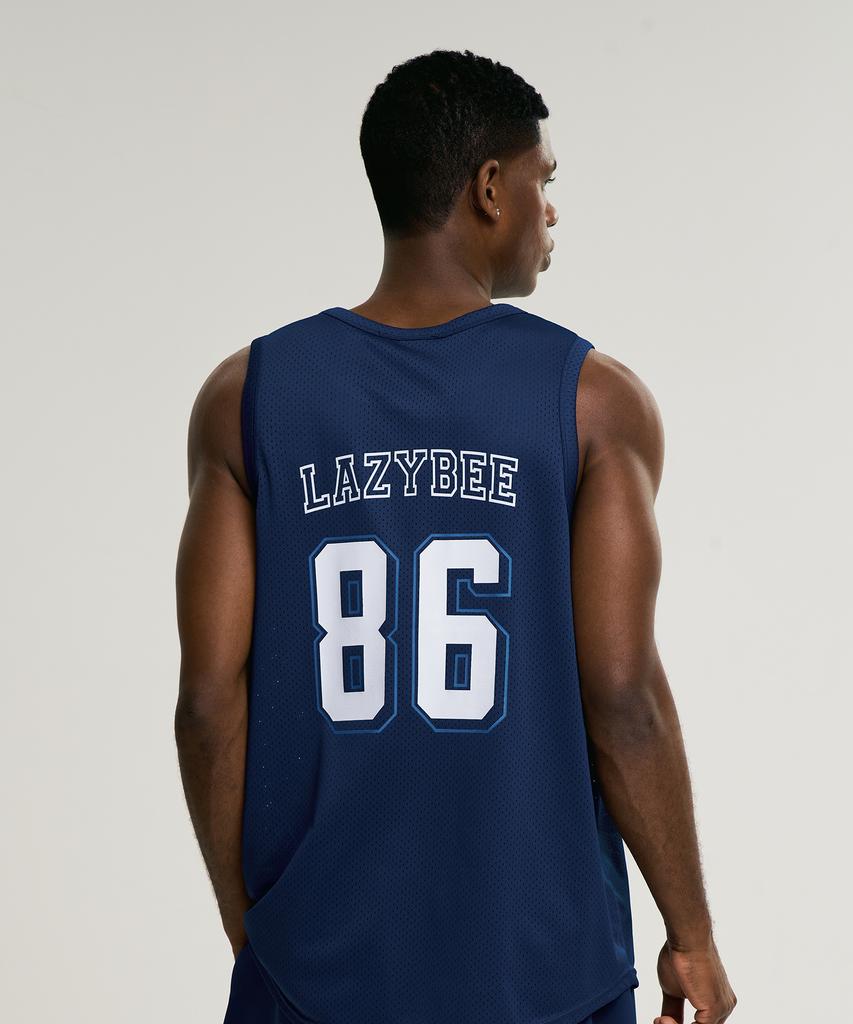 Leijibi [3Pack] Muscle Mesh Jersey Oversized Sleeveless Tank Top M (3 Colors)