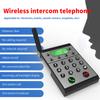 Wireless Intercom System Smart Digital Voice Calling Machine Wireless Office Intercom Machine Telephone Intercom for