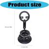 360 Rotating Aluminum Alloy Phone Holder Rack Support Suction Car Mount Magnetic Attachment For Stable Device Positioning