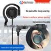Durable Single-Sided D-Type Ear-Hook Headset for Simultaneous Interpretation and Tour Guide Use
