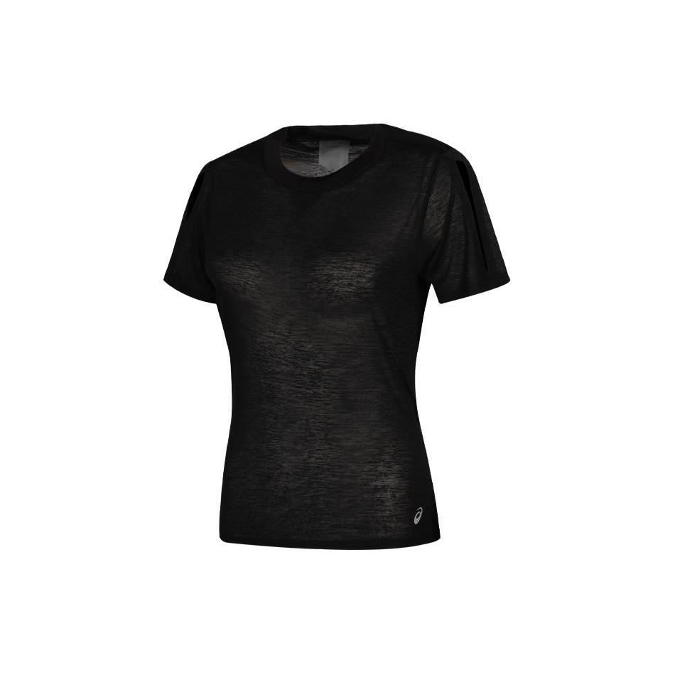 

New ASICS T Shirts Women s Black 2032C386-001 M