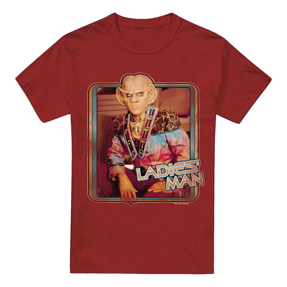 Star Trek Ladies Man T-Shirt S-2XL, Cardinal M