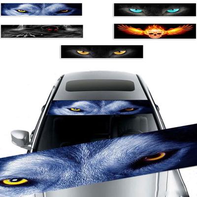 Jedinečná 3D nálepka na auto na přední a zadní sklo Vyberte si z 5 vzorů