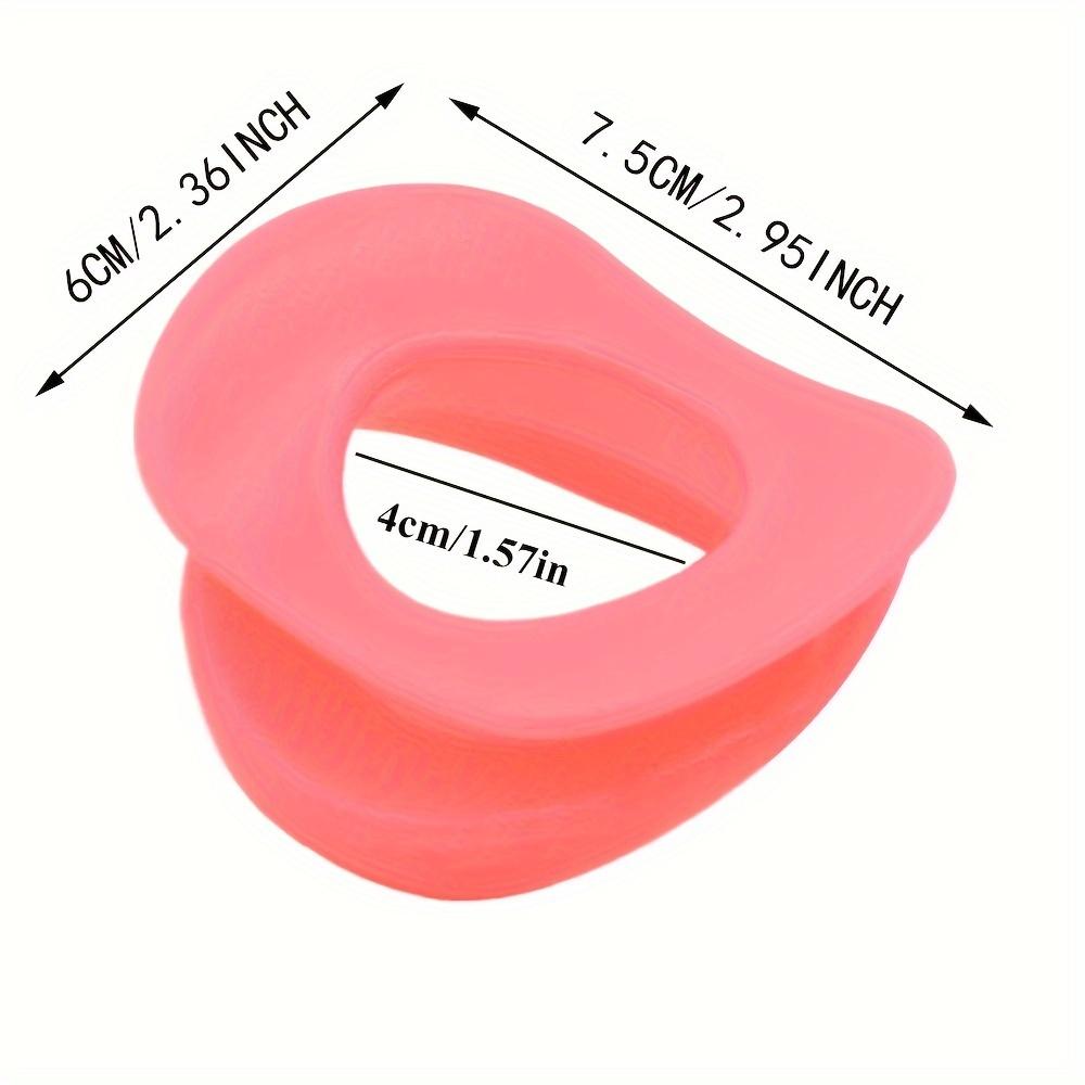 1pc Silicone Lip and Facial Trainer - Non-Electric Muscle Toner for Smile Enhancement, Unscented Skin Care Tool, Reusable Beauty Device