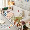 Cartoon Chenille Full Coverage Sofa Cover Universal Season Couch Protector Slipcover