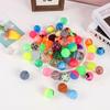 15-30PCS/Set Elastic Balls Mini Colorful Bouncy Ball 25mm Size Chasing Bouncing Interactive Game Prop for Pet Cat Dog Favors ZYF
