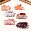 Small Claw Hair Clips for Women Girls Cute Cat Mini Jaw Clips for Thin Hair Nonslip Hair Styling Accessories
