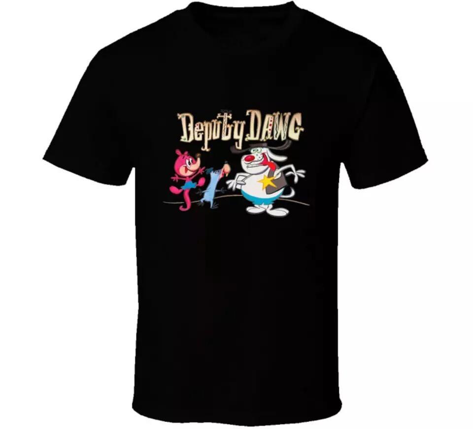 Deputy Dawg Black TShirt Unisex Cotton Tee Funny Gift All Size S4XL Unisex T-Shirt XXXXL