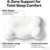 Orthopedic Memory Foam Pillow Ergonomic Sleep Cloud for Neck And Shoulder Pain Relief Suitable for Back And Stomach Sleepers