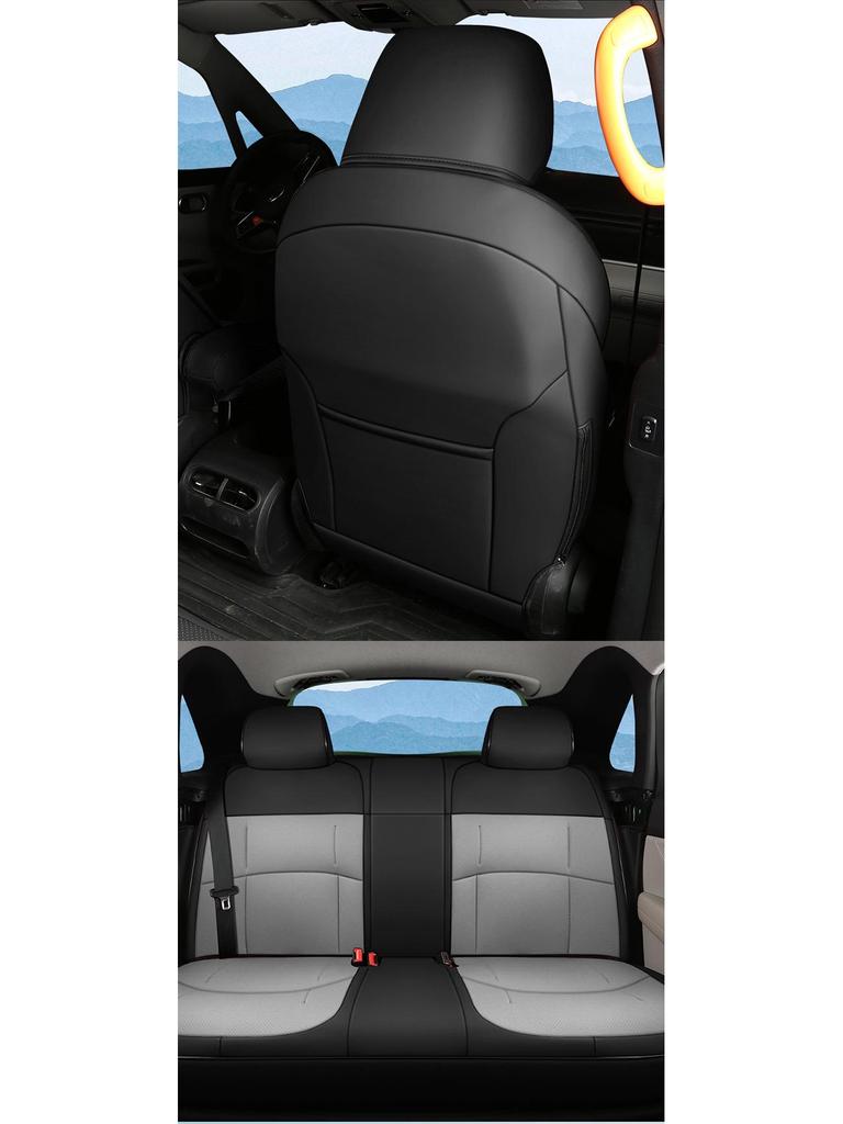 BYD D1 Car Seat Covers: 5-Piece Set, Original Texture, Wear-Resistant Leather, All-Season, Full Coverage.