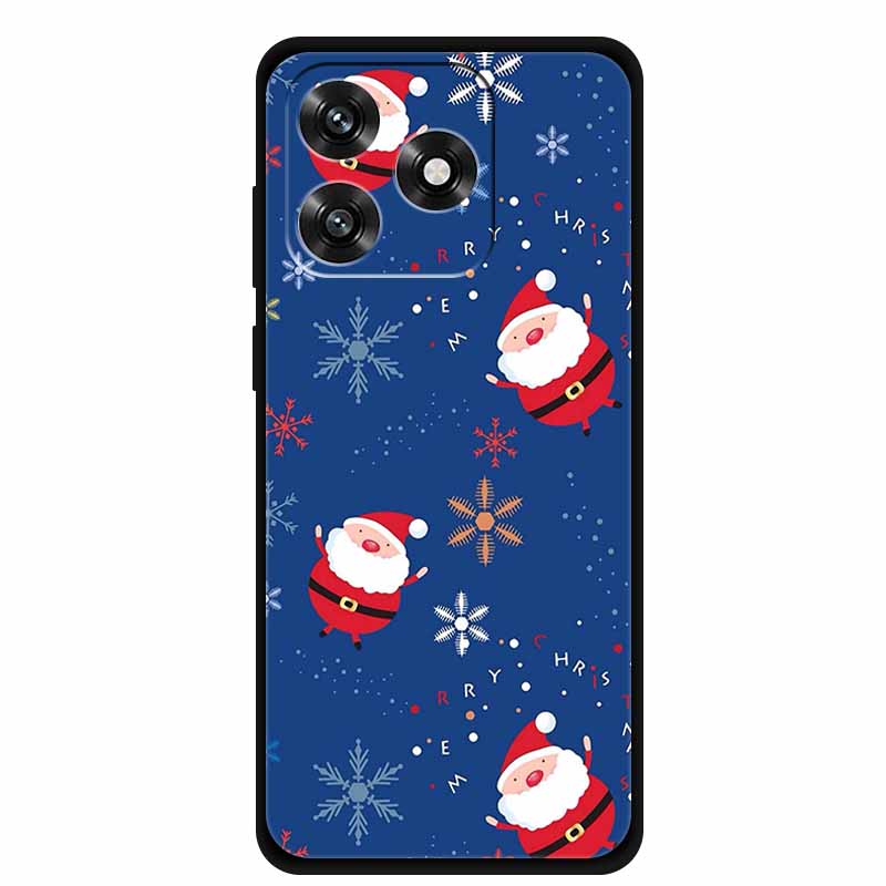 Christmas Phone Cases For Honor X5C Plus Soft Silicone Back Cover Christmas Tree for Honor Play10A 4G Protective Case Honor X5C