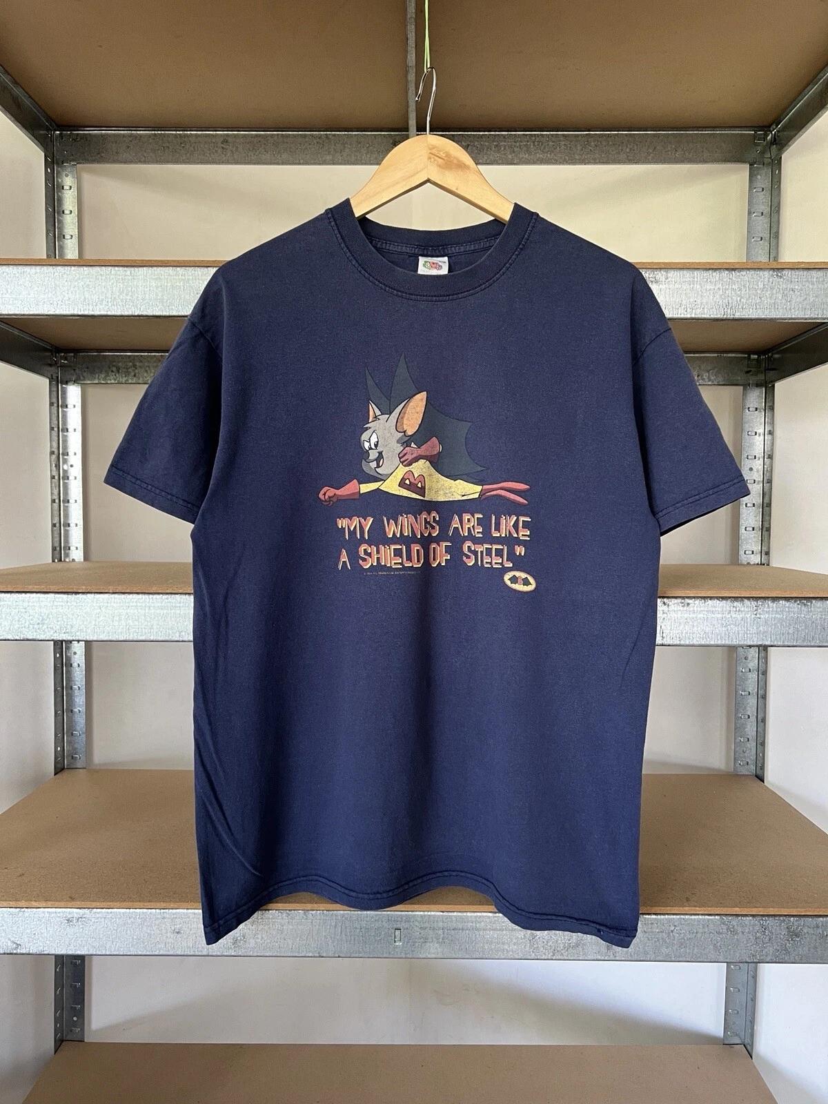 Batfink Vintage 2004 Cartoon Movie T-shirt Size M S