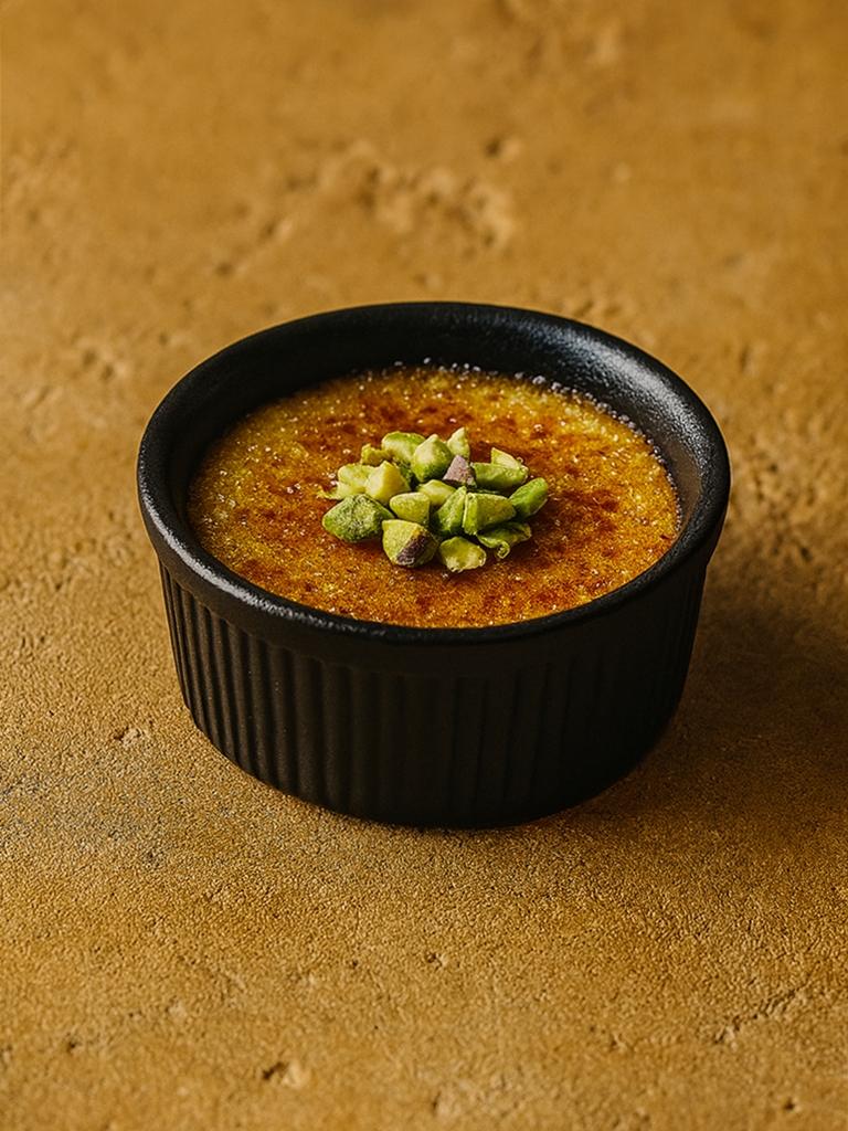 10 Cm Ceramic Creme Brulee Black Ombres Baking Bowl