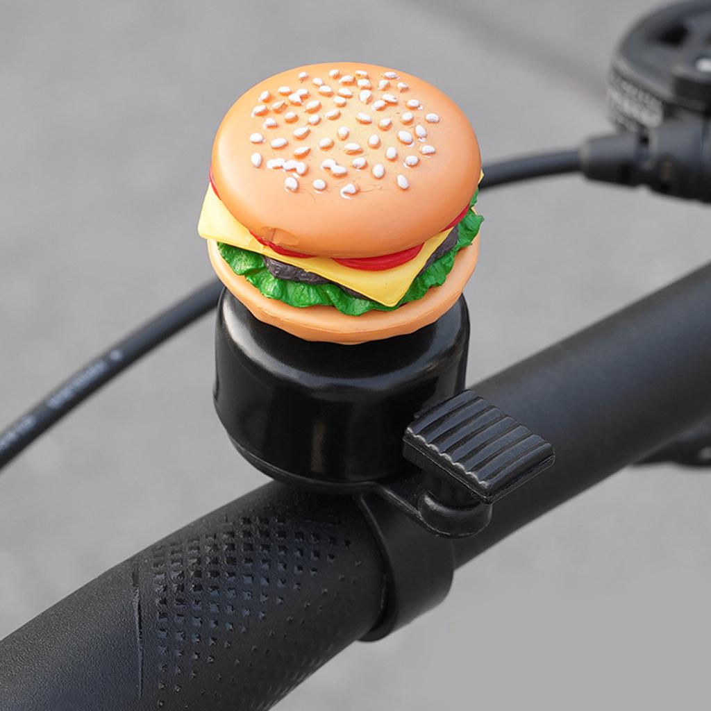 Loud Crisps Bicycles Bells Aluminum Alloy Bike Bells Clear Sound Small Cartoon Bikes Bells for Mountain Bikes Handlebars