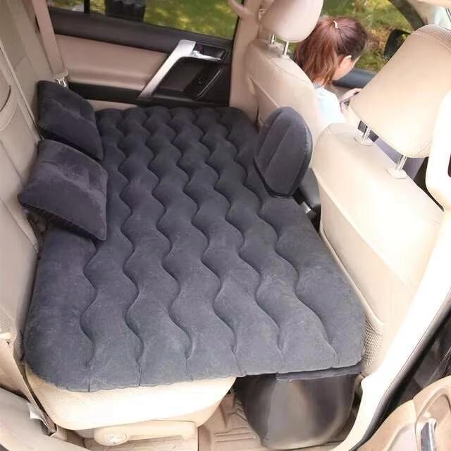 Materasso da viaggio gonfiabile per auto, universale, per sedile posteriore, multifunzionale, cuscino per divano, campeggio all'aperto