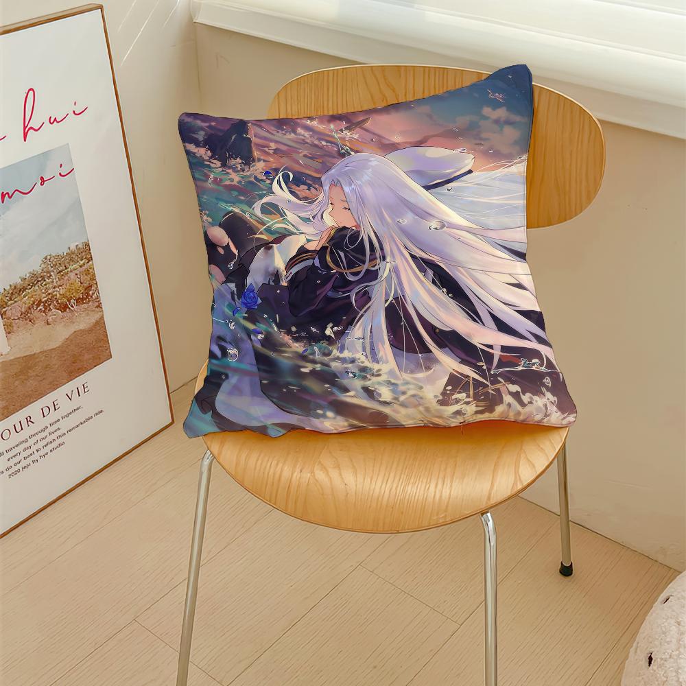 Game Azur Lane cute cushion cover Pillow Cover Decoration Room Home Sofa living Office Car Nordic Simplicity