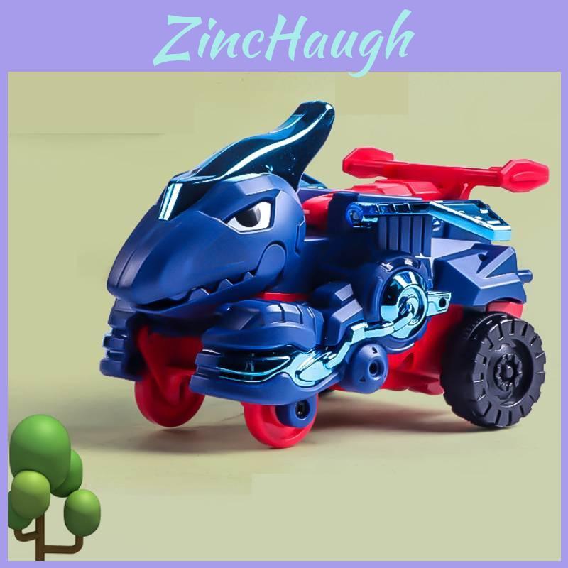 Dinosaur Toy Car With Inertia Collision Transforming For Kids Playroom