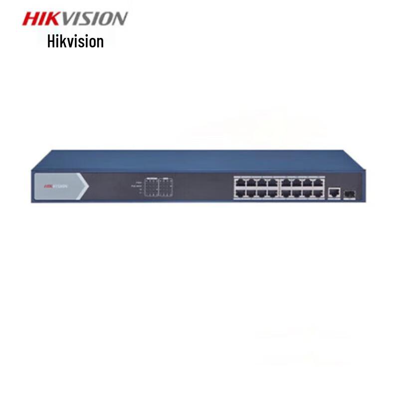 

HIKVISION 16-Port Gigabit PoE Network Switch CN plug (adapter included)