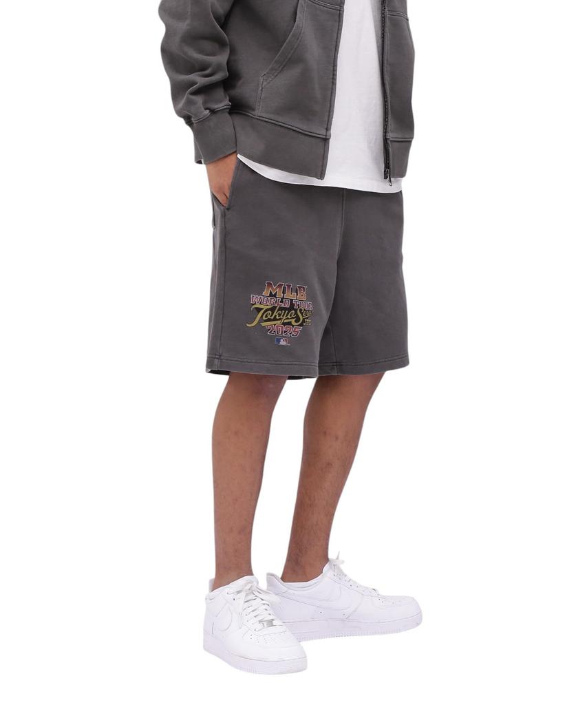 AVIREX MLB TOKYO SERIES SWEAT SHORTS Men's M 410 Charcoal 783-5113012