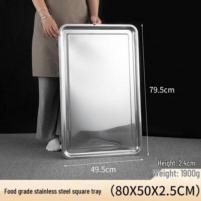 Ningzhao Stainless Steel Rectangular Deep Tray