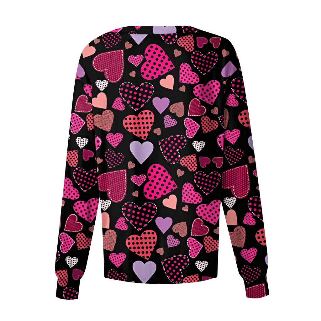 Dámské dlouhý rukáv tištěné kapsa pracovní stojáček jednořadé ochranné overaly kardigan bunda top