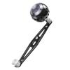 Manovella di Potenza Baitcasting in Lega di Alluminio per Mulinello da Pesca Rotondo Baitcaster