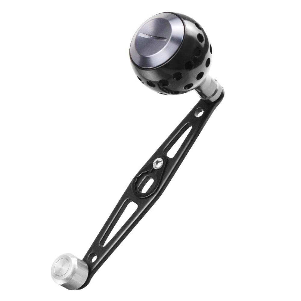 Manovella di Potenza Baitcasting in Lega di Alluminio per Mulinello da Pesca Rotondo Baitcaster