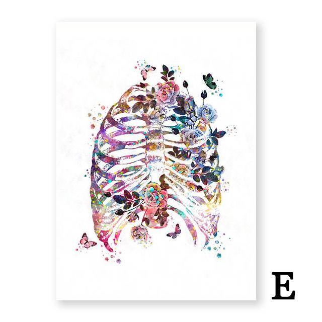 Dentistry Wall Art Canvas Graffiti Paintings Modern Decorative Prints for Wall Posters and Prints for Living Room Home Decor No Frame